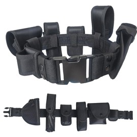 VLJUULJV Duty Belt w/Nylon Tactical Security Guard Utility Belt Rig