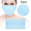 50pcs Disposable Mouth Muffle Non Woven Fabric Protective Filter Mouth