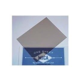 Mica Glass – 3" x 6" | Thin, Clear Glass for Antique Stove Windows