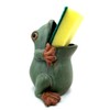 EONXNGAGY Cute Ceramic Frog Sponge Holder Green