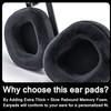 Sixsop HS80 Earpads - Compatible with HS80 RGB Wireless Headset