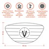 Vendix 152 x Golf Impact Stickers, Weatherproof Impact Tape for