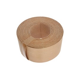 Cherry Wood Veneer Edging / Veneer Edge Banding Tape (50mm Width x 7.5m Length) - Superior Grade Standard DIY Iron On (Hotmelt) PE & Sanded Veneer Edging Rolls