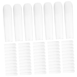 Baluue Professional Full Cover Fake Nails Long Nail Tips Abs Material Water-resistant