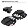Pair LED Tail Lights Dynamic Turn Signal Adapter Harness Blinker