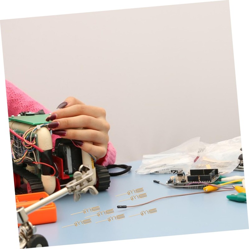 ULTECHNOVO 10pcs Spring Coil Antenna Thickened Phosphor Copper for Data