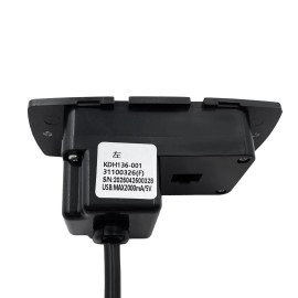 Kaidi KDH136-001 Power Recliner 4 Button 5 Pin Switch Hand Control with USB Port