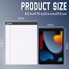Dynta Legal Pads 8.5 x 11 Writing Notepad, 6 Packs