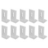 10PCS L Foot Solar Mount Aluminum Alloy Photovoltaic Panel Mounting