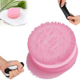 【STICKY】MOBECK Stress Relief Toy,Handmade Silicone Stress Relief Squishy Toy,Ultra-Soft Decompression Venting Toy,Anxiety and Relaxation Perfect Desk Accessory for Stress Relief Toys (Black.1pc) - Color: Pink 1pcs
