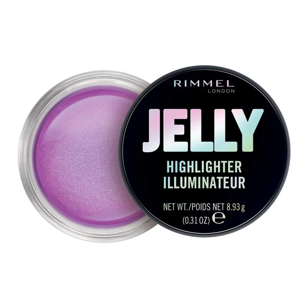 Rimmel London Jelly Highlighter, Long-lasting and Water Based Bouncy Formula
