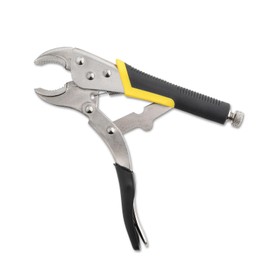 Gunpla Curved Jaw Locking Pliers 10 Inch/250mm, Carbon Steel Heavy Duty Vise Grips with Comfortable Handles Plier – Mole Grip Tool for Clamping, Holding, Pulling, Cutting, Driving Screws