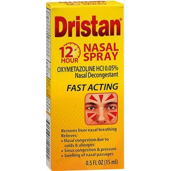 Dristan 12-hr Nasal Spray 0.5 Ounce (Value Pack of 3)