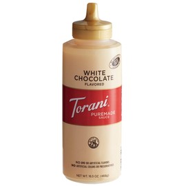 Torani Puremade White Chocolate Sauce,16.5 Ounces