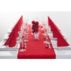 Sovie HORECA Linclass® Airlaid Liam Christmas Napkin in Red, Festive