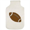 'Rugby Ball' Hot Water Bottle Cover (HW00011537)