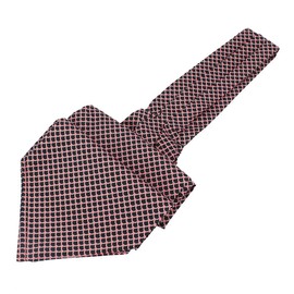 Clj Charles Le Jeune. Ascot Scarf The British Microfibre. Red, Bi-Colour.