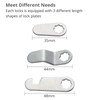 Bohaner 4 x16mm Cabinet Locks Security Mailbox Locks Keyed Cylinder