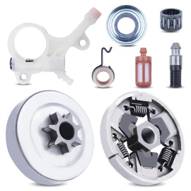 Adefol 325"-7T Clutch Drum & Oil Pump Kit for Stihl MS271 MS291 MS 291 271 Chainsaws, MS271 Sprocket Clutch Drum Kit with Oil Pump Oil Filter Washer Worm Gear Spark Plug # 1121 640 2001 1141 640 3203