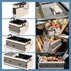 Trunk Organizer with Built-in Insulated Leak Proof Cooler Bag,Collapsible Cargo