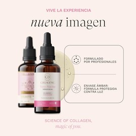 Collagenic | Serum Facial Antimanchas con 10% Niacinamida y Colágeno | Unifica el tono, Regula la Producción de Grasa, Reduce Poros Abiertos e Imperfecciones, Hidrata y Suaviza | Serum de Día y Noche| 60 ml
