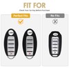 WORCAS Smart 5 Button Key Fob Cover Case Compatible with
