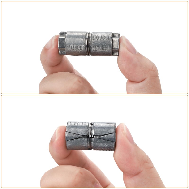 10-Pack Sieqioor 5/8" x 2-5/8" Outer Diameter 1 Double Expansion