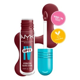 Tinta De Labios Hidratante Lip Iv Nyx Professional Makeup Drippin In Rose