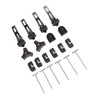 Ausla Universal Aluminum Clamp Set for Hard Trifold Tonneau Cover,