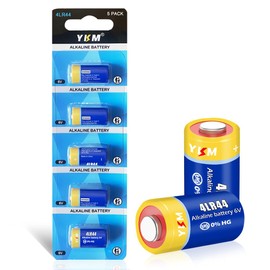 YKM 4LR44 - Batería de 6 V, 476A, K28A, PX28A, L1325, A544, 6 V, batería alcalina para cámara de cuello de corteza de perro, paquete de 5
