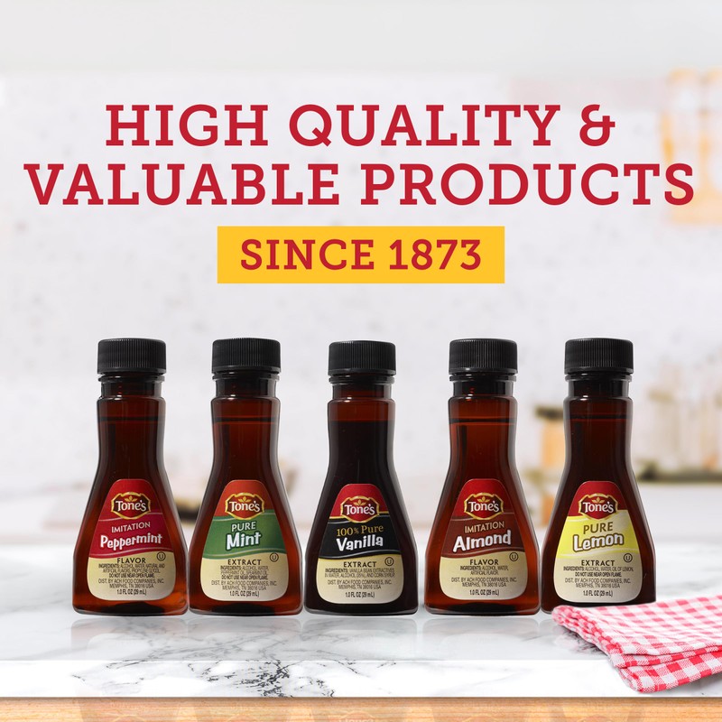 Tone's Pure Vanilla Extract, 2.00 Ounces