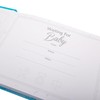 Happy Homewares It's a Boy 40-Sheet Blue Watercolour Guest Book