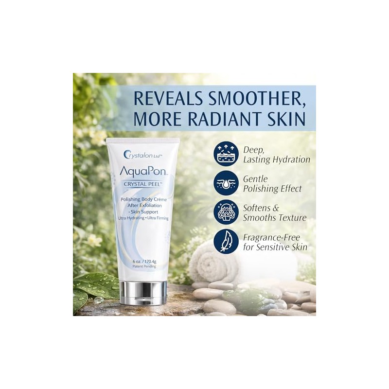 AQUAPON 6 OZ AFTER EXFOLIATION HYDRATING & FIRMING BODY CREME