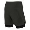TCA Ultra Men's 2-in-1 Running Shorts with Integrated Compression Shorts
