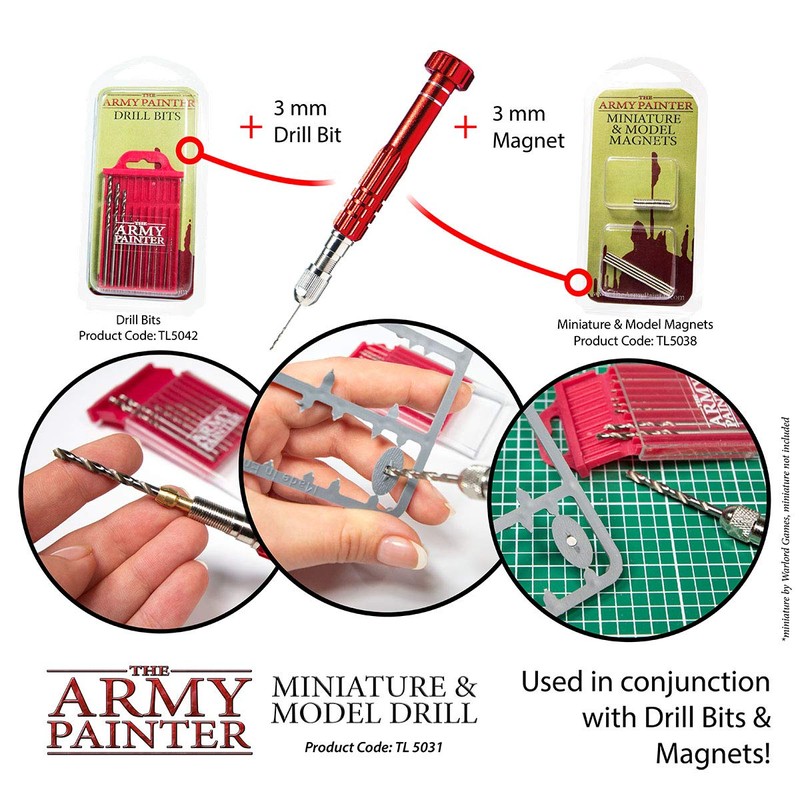 The Army Painter Miniature and Model Drill, Pin Vise Mini