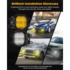 Auxbeam Color Play Series Fog Light Mounting Brackets, for Lexus