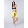 CHIEMSEE Sweat Shorts with Wide Waistband, 12-0742 Lemon Verbena