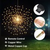 4 Pack 800 LED Starburst Sphere Lights, Battery Operated Firework