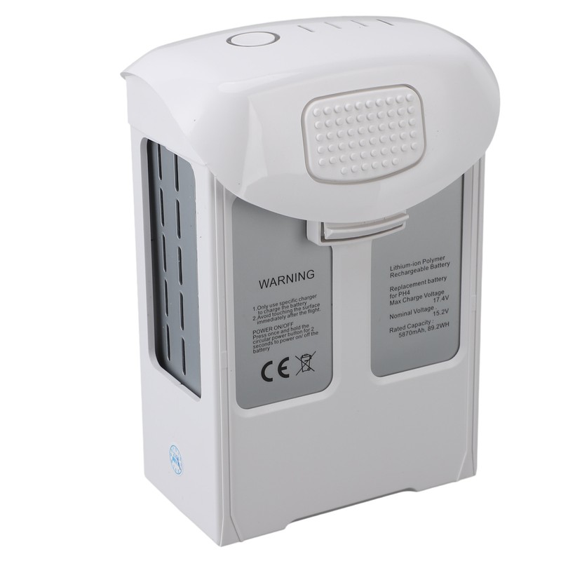 Drone Battery White 5870mAh High Capacity Drone Intelligent Battery for