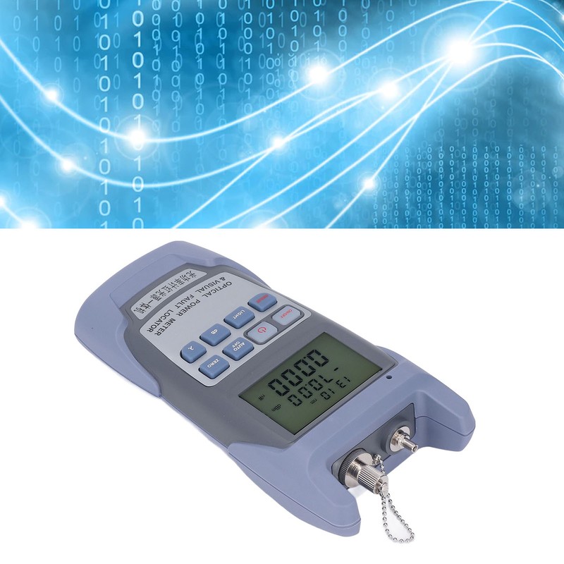 Optical Power Meter 650nm 7 Wavelength High Accuracy Fiber Optic