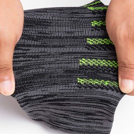 LEOSTEP Compression Socks for Men & Women (6Pair) Non-Slip Long Tube Ideal for Running,Nursing,Circulation & Recovery Boost Stamina, Hiking Travel & Flight Socks 20-30 mmHg