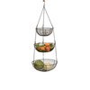 RSVP International Hanging Storage Collection 3-Tier Baskets, Bronze Woven Wire
