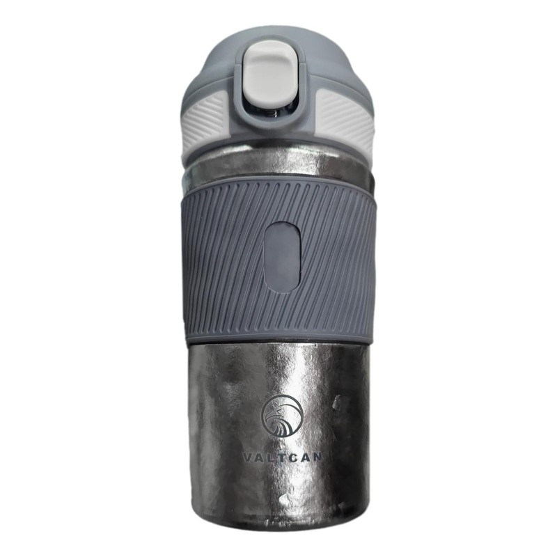 Valtcan Titanium 12oz Double Wall Water Bottle, Keeps Drinks Shakes