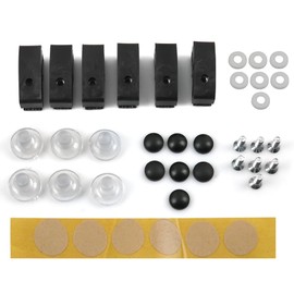 ROBUST Bonnet Wind Bug Stone Deflector Assembly Clips Set Compatible with All Vehicles (30 pieces)