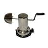 AARNAV Stainless Steel Coconut Scraper for Kitchen, Vacuum Base, Rotatable