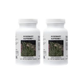 Supreme Nutrition Rosemary Supreme, 120 Pure Rosemary Vegetarian Capsules (Pack of 2)