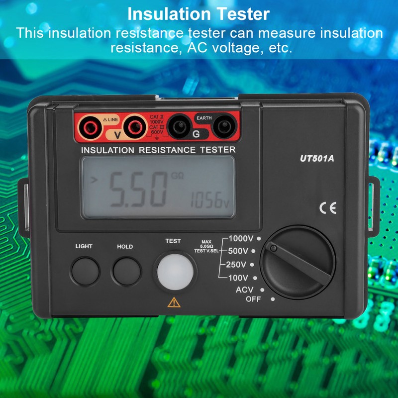 Uni T UT501A 1000V Insulation Multimeter Voltmeter Tester