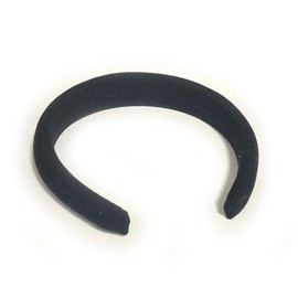 SINARRE Velvet Wide Headbands for Women Soft Head Bands Hair Accessories(G09)(Black)