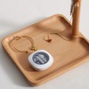 THFLSTR Solid Beech Wood Key Tray and Bowl for Entryway