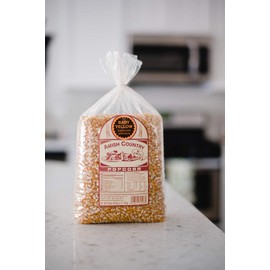 Amish Country Popcorn | 6 LB Baby Yellow Popcorn | Old Fashioned, Non-GMO and Gluten Free (6lb Bag)